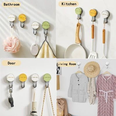 Suction Wall Hooks for Towel (Pack of 2)