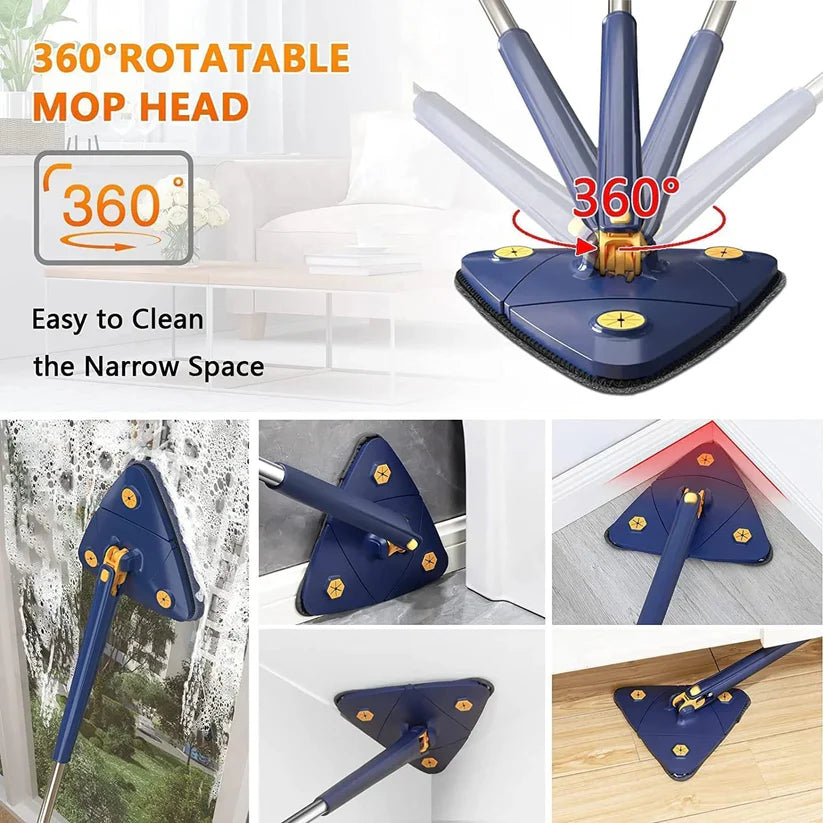 Squeezing Triangle Cleaning Mop