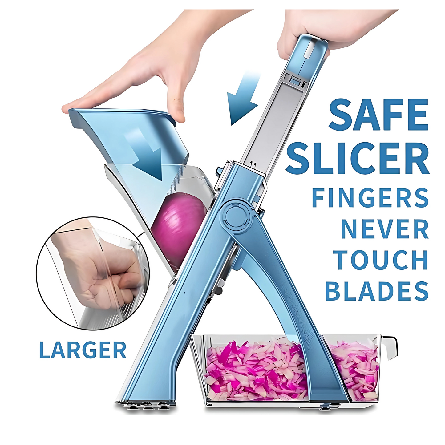 Multifunctional Vegetable Chopper Slicer for Kitchen - STAR BASKET