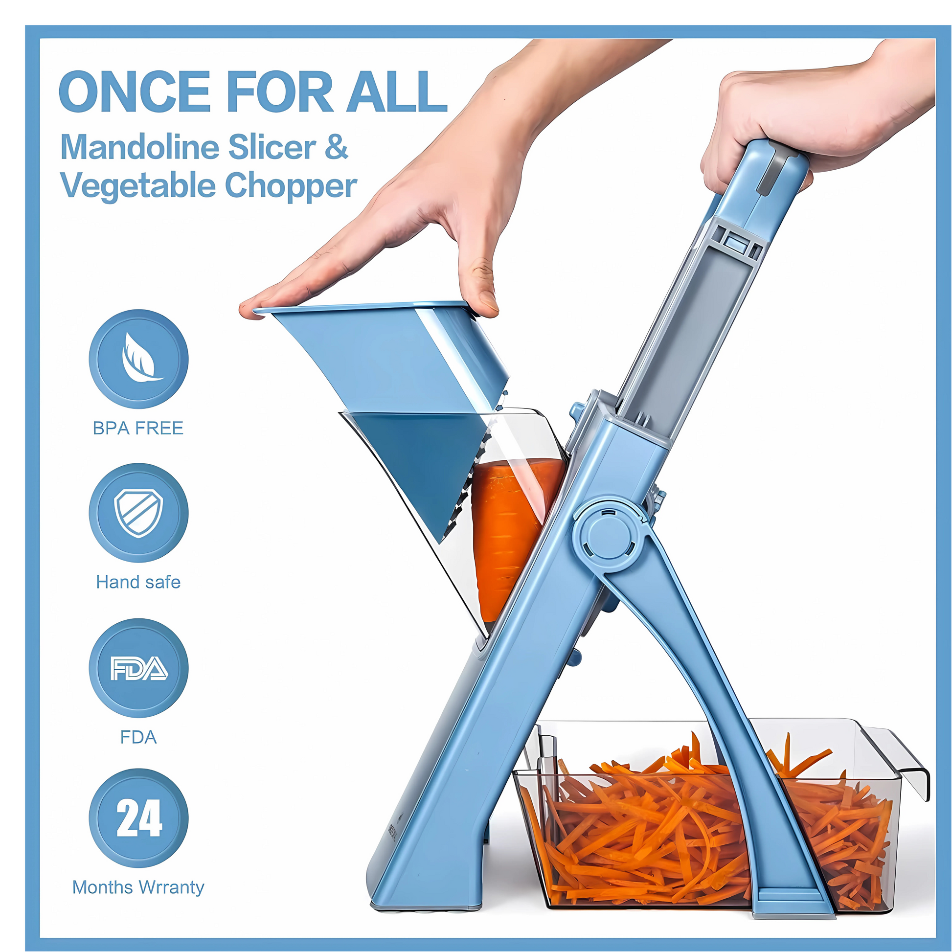 Multifunctional Vegetable Chopper Slicer for Kitchen - STAR BASKET